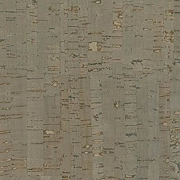 Misha Dark Grey Wall Cork Wallpaper