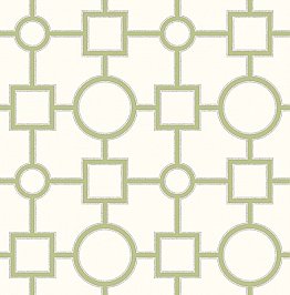Matrix Green Geometric Wallpaper