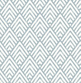 Vertex Blue Diamond Geometric Wallpaper