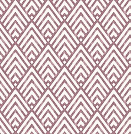 Vertex Burgundy Diamond Geometric Wallpaper