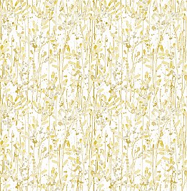 Willow Gold Leaves Wallpaper