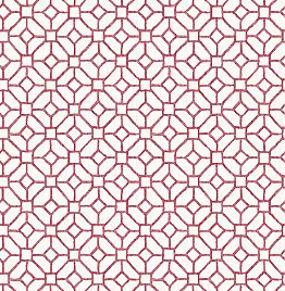 Gigi Ruby Geometric Wallpaper