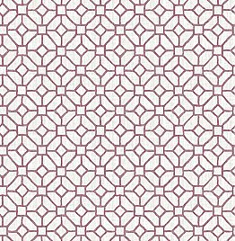 Gigi Plum Geometric Wallpaper