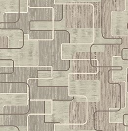 Integrate Taupe Geometric Wallpaper