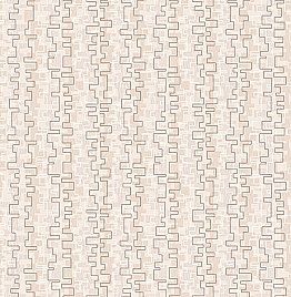 Harmonize Beige Small Geometric Wallpaper