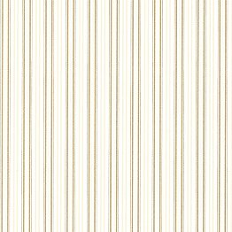 Anne Gold Ticking Stripe Wallpaper