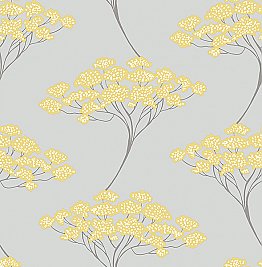 Banyan Grey Tree Wallpaper