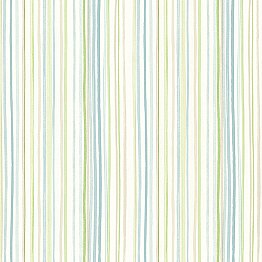 Lanata Teal Stripe Wallpaper