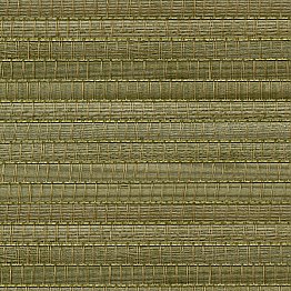 Gisei Green Grasscloth Wallpaper