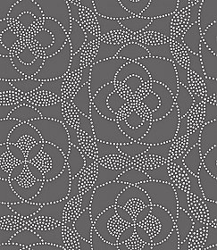 Cosmos Charcoal Dot Wallpaper