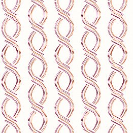Helix Pink Stripe Wallpaper