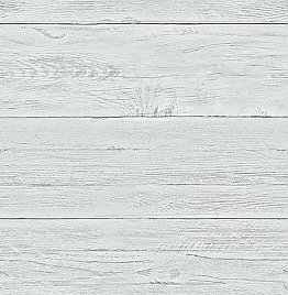White Washed Boards Aqua Shiplap Wallpaper