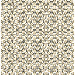Audra Mustard Floral Wallpaper