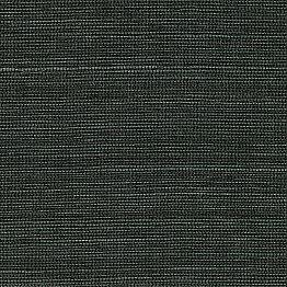 Kowloon Charcoal Sisal Grasscloth Wallpaper