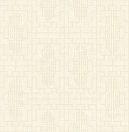 Umaid Neutral Geometric Wallpaper