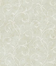 Carigan Grey Scroll Wallpaper