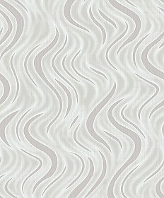 Roxie Silver Wave Wallpaper