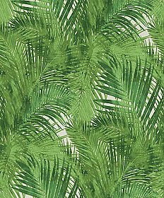 Cora Green Palms Wallpaper