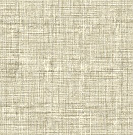 Mendocino Light Brown Linen Wallpaper