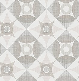 Ellis Light Brown Geometric Wallpaper