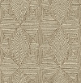 Intrinsic Light Brown Textured Geometric Wallpaper