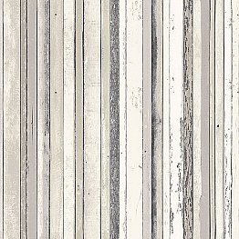 Bodhi Grey Distressed Stripe Wallpaper
