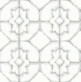 Verandah Grey Shibori Wallpaper