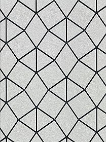 Albion Silver Geometric Wallpaper