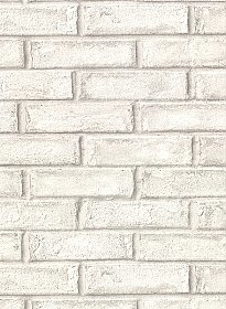 Appleton Off-White Faux Weathered Brick Wallpaper