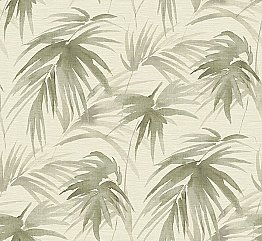 Darlana Sage Grasscloth Wallpaper