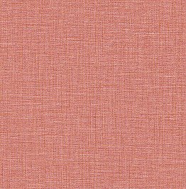 Jocelyn Red Faux Fabric Wallpaper