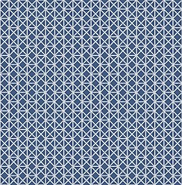 Lisbeth Navy Geometric Lattice Wallpaper