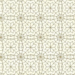 Marqueterie Gold Mosaic Geometric Wallpaper