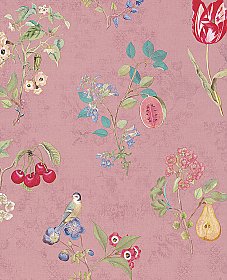 Danique Mauve Garden Wallpaper