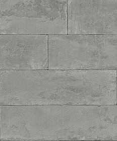 Lanier Grey Stone Plank Wallpaper