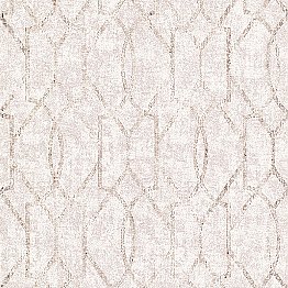 Ziva Rose Gold Trellis Wallpaper