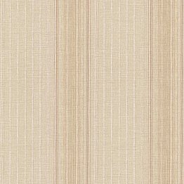 Gian Taupe Linen Stripe Wallpaper