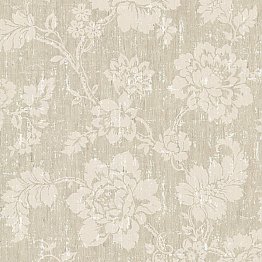 Giardina Beige Floral Trail Wallpaper