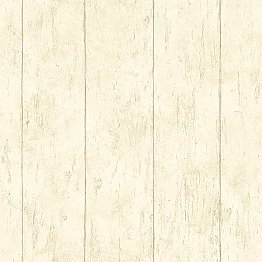 Reclaimed Cottage Cream Wood Wallpaper