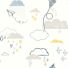 Kites In The Clouds Wallpaper