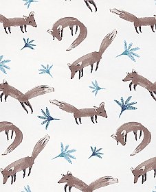 Hilma Brown Fox Wallpaper