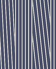 Maryam Navy Modern Stripe Wallpaper