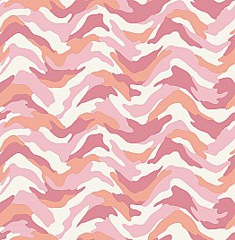 Stealth Pink Camo Wave Wallpaper