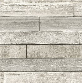 Wallace Taupe Timber Wallpaper