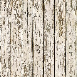 Grendel White Faux Weathered Wood Wallpaper Wallpaper