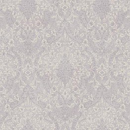 Essex Lavender Lacey Damask Wallpaper