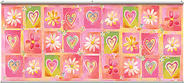 Hearts & Flowers Minute Mural 121704