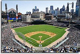 Detroit Tigers/Comerica Park Mural MSMLB-DT-CDS12005S