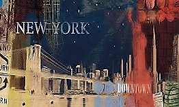 New York Streets Mural MP4856M by York