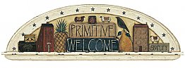 Primitive Welcome Friends Arch Mural Hot Deal